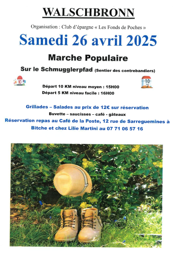 Marche populaire club d'épargne fonds de poches 2025-04-26.